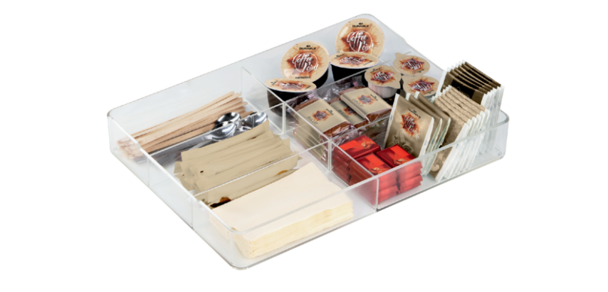 Coffee Point Caddy Durable 3384-19 transparent
