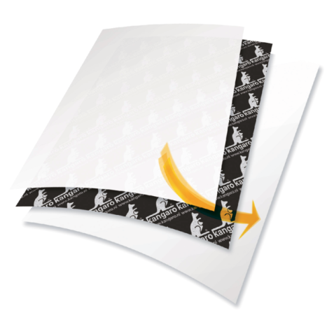 Kangaro papier carbone, ft A4 (21 x 31 cm), noir, paquet de 10 feuilles