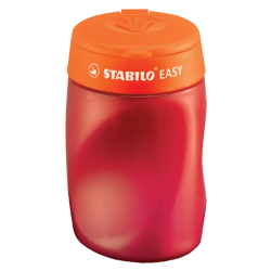 Taille-crayon STABILO Easy 4502 3-en-1 droitier orange