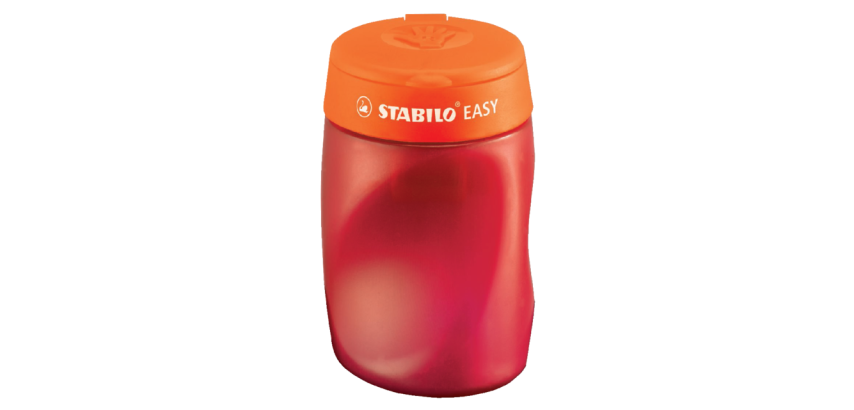Puntenslijper STABILO Easy 4502 3 in 1 rechtshandig oranje