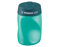 Taille-crayon STABILO Easy 4501 3-en-1 gaucher pétrole