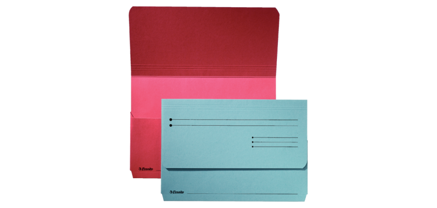 Esselte documentenmap Pocket File rood