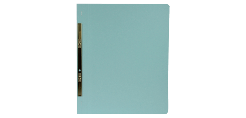 Presentation folder with clip Esselte 26.5 x 31.8 cm blue - Pack of 50