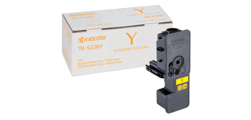 KYOCERA TK-5220Y toner cartridge 1 pc(s) Original Yellow