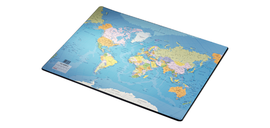 Esselte onderlegger wereld