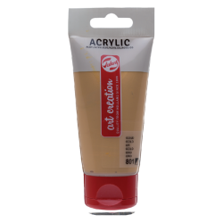 Peinture acrylique Talens Art Creation 801 or tube 75ml