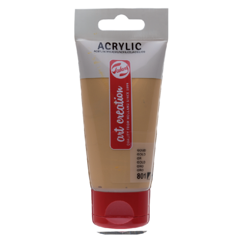 Peinture acrylique Talens Art Creation 801 or tube 75ml