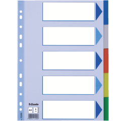 Esselte tabbladen 5 tabs