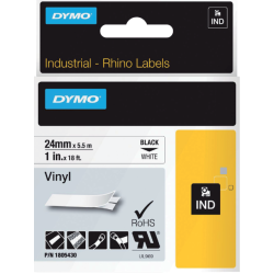 DYMO Rhino Coloured Vinyl - tape - 1 roll(s) - Roll (2.54 cm x 5.5 m)