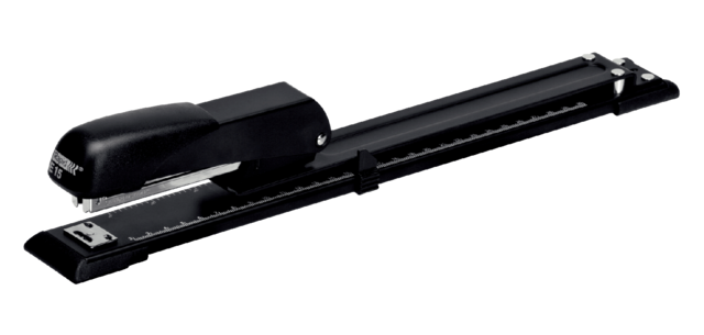 Agrafeuse long bras Rapid Economy E15 20 feuilles noir