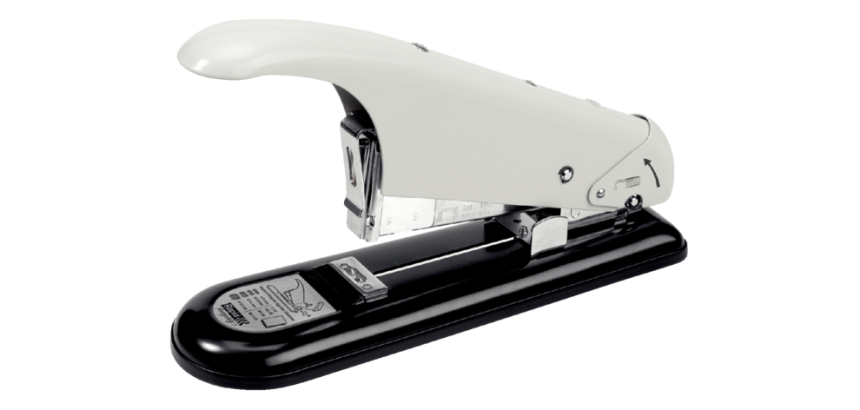 Nietmachine Rapid Retro HD9 heavy duty 110 vel wit/zwart