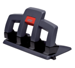 Perforateur Rapid SP34 PressLess 4 trous 30 feuilles noir