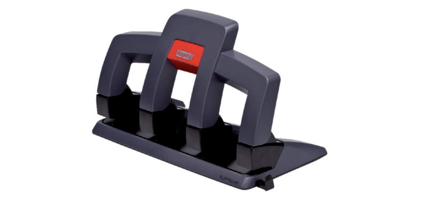 Perforateur Rapid SP34 PressLess 4 trous 30 feuilles noir