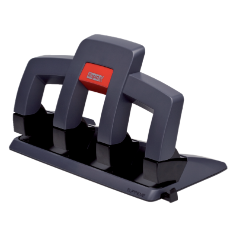 Perforateur Rapid SP34 PressLess 4 trous 30 feuilles noir