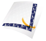 Kangaro papier carbone, ft A4 (21 x 29,7 cm), bleu, paquet de 100 feuilles