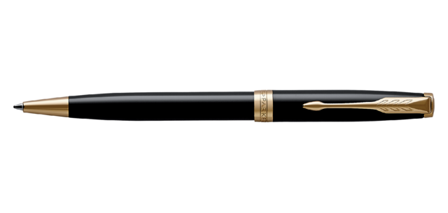 Balpen Parker Sonnet black lacquer GT medium