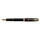 Stylo plume Parker Sonnet Matte Black Lacquer GT Fin