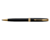Stylo bille Parker Sonnet Matte Black Lacquer GT Medium