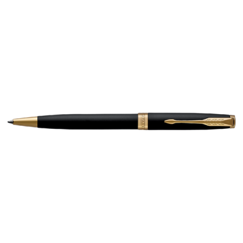 Balpen Parker Sonnet matte black lacquer GT medium