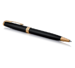 Parker Sonnet Matte Black Lacquer GT Medium Ballpoint Pen