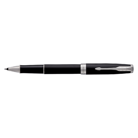 Rollerpen Parker Sonnet matte black CT fijn