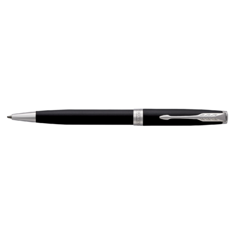 Balpen Parker Sonnet matte black lacquer CT medium