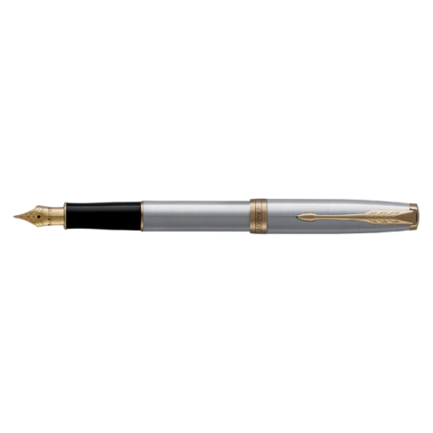 Vulpen Parker Sonnet stainless steel GT medium