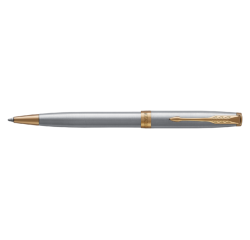 Stylo bille Parker Sonnet Stainless Steel GT Medium