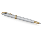 Stylo bille Parker Sonnet Stainless Steel GT Medium