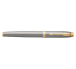 Stylo plume Parker IM Brushed Metal GT Medium