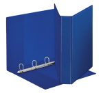 Presentatieringband Esselte panorama A4 4-rings D-mechaniek 20mm PP blauw