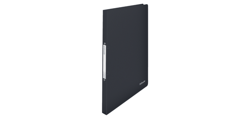 Esselte VIVIDA A4 Binder 2 O-ring 16mm PP Black Transparent