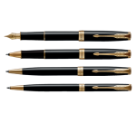 Balpen Parker Sonnet black lacquer GT medium