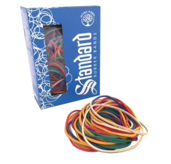 Elastique n°18 Standard Rubber Bands 50g assorti 94 pièces