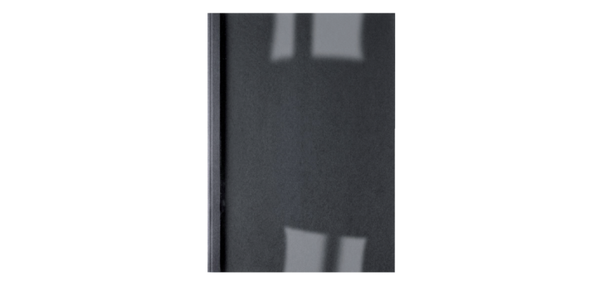 Couverture de reliure thermique GBC A4 3mm lin noir 100 pièces