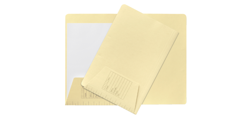 Djois Folio Shirt 1 Flap 160g Light Yellow