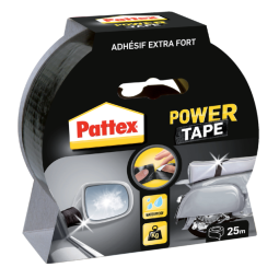 Ruban adhésif Pattex Power Tape 50mmx25m noir