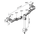 Neomounts by Newstar Monitor-Tischhalterung