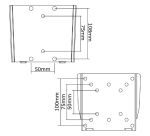 Neomounts FPMA-W25 Monitor/TV-beugel wand 10-30" - ultra-vlak