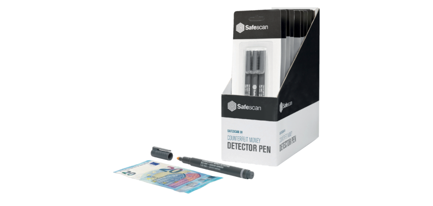 Stylo-détecteur de faux billets Safescan 30 lot 3 pièces
