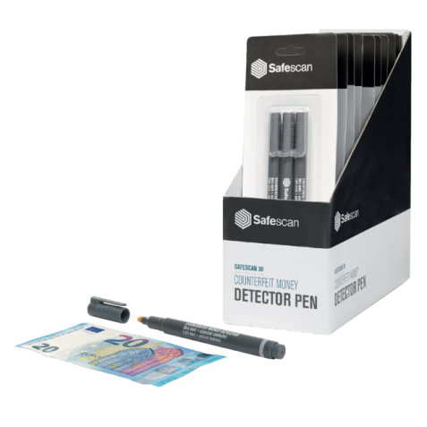 Stylo-détecteur de faux billets Safescan 30 lot de 3