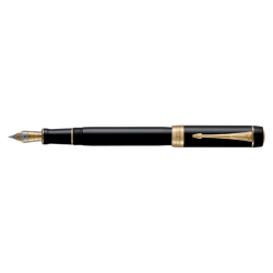 Vulpen Parker Duofold Classic black 18k GT medium