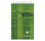 Notitieboek Clairefontaine Puptire 75x120mm spiraal lijn