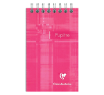 Notitieboek Clairefontaine Puptire 75x120mm spiraal lijn