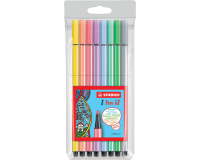 DE_STABILO PEN 68 PASTEL ETUI 8X