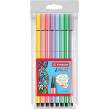 EN_STABILO PEN 68 PASTEL ETUI 8X