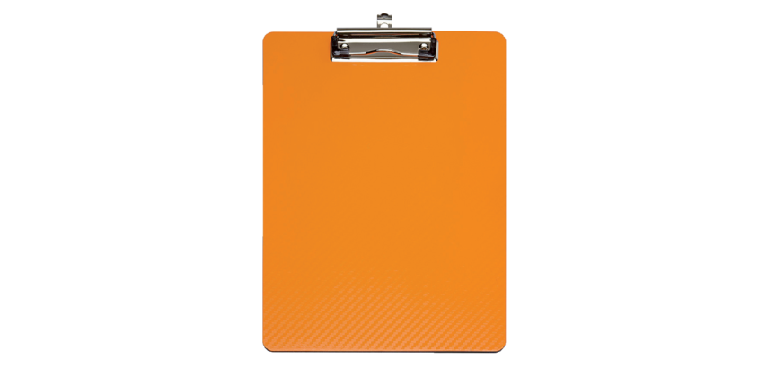 Porte-bloc MAUL Flexx A4 portrait PP orange