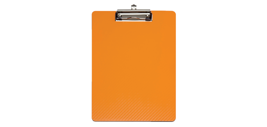 MAUL Flexx Clipboard A4 Portrait PP Orange