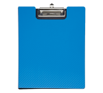 MAUL Flexx clipboard with flap A4 portrait PP blue