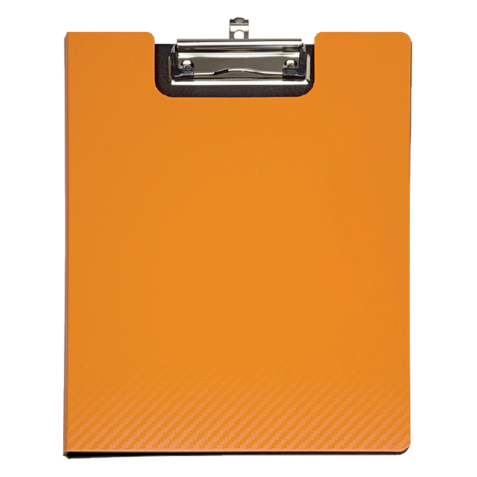 Porte-bloc à rabat MAUL Flexx A4 portrait PP orange